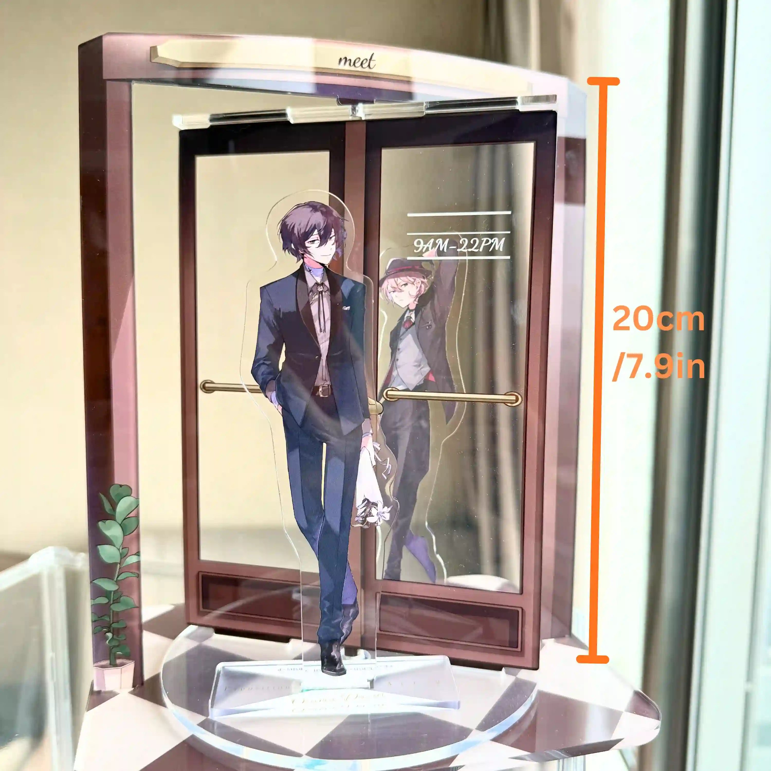 Bungo Stray Dogs SOUKOKU Acrylic Standee Set – Dazai & Chuuya Merch
