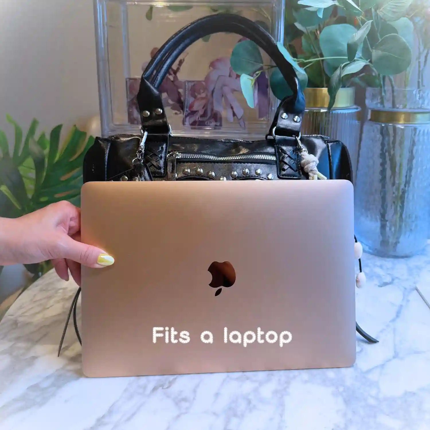 Large Y2K Ita Bag – Clear Window Pin Display Crossbody/Shoulder/Messenger Bag